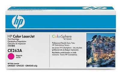 Картридж лазерный HP 648A CE263A пурпурный (11000стр.) для HP CLJ CP4525