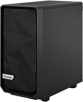 Корпус Fractal Design Meshify 2 Mini Black TG Dark Tint, черный, mATX, Без БП (FD-C-MES2M-01)