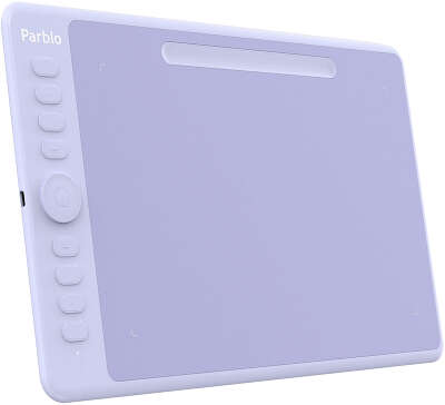Графический планшет Parblo Intangbo M USB Type-C пурпурный
