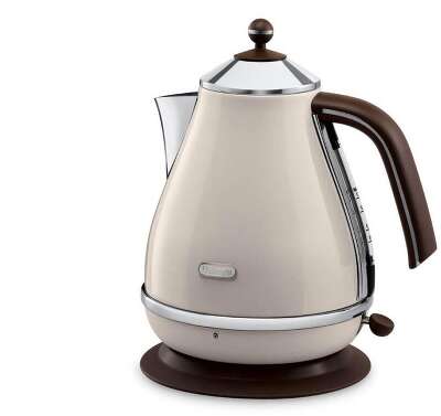 Чайник электрический Delonghi KBOV2001.BG 1.7л. 2000Вт бежевый корпус: металл/пластик (0210110028)