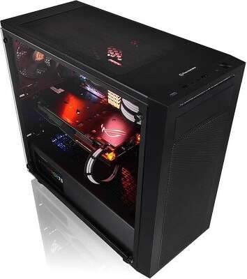 Корпус Thermaltake Versa J22 TG, черный, ATX, Без БП (CA-1L5-00M1WN-00)