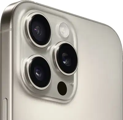 Смартфон Apple A3295 iPhone 16 Pro Max 256Gb титан моноблок 3G 4G 1Sim 6.9" 1320x2868 iOS 18 48Mpix 802.11 a/b/g/n/ac/ax/be NFC GPS Protect