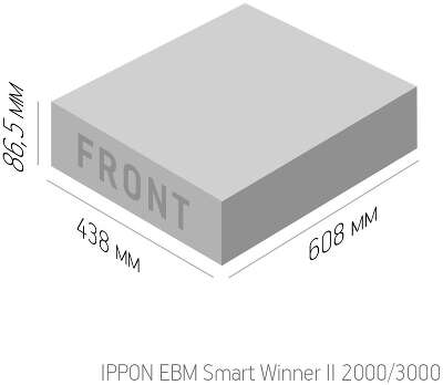 Батарея для ИБП Ippon Smart Winner II 2000/3000 BP 72В 14Ач