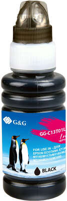 Чернила G&G GG-C13T01L14A черный пигментный 70мл для M1100/M1120/M1140/M1170/M1180
