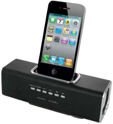 Колонки Music Angel JH-MAUK3 (Apple/USB/microSD) (blue)