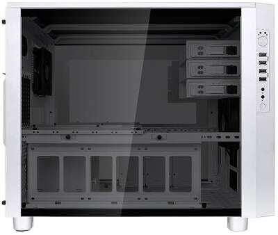 Корпус Thermaltake Core X5 Tempered Glass Snow Edition, белый, ATX, Без БП (CA-1E8-00M6WN-00)