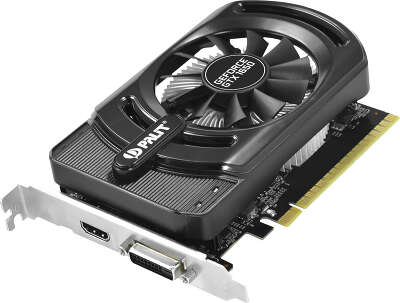 Видеокарта Palit nVidia GeForce GTX1650 StormX 4Gb DDR5 PCI-E DVI, HDMI