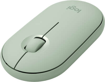 Мышь беспроводная Logitech Wireless Mouse M350 Eucalyptus 2.4GHZ/BT (910-005720)