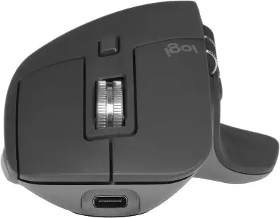 Мышь Logitech MX Master 3S графитовый оптическая 8000dpi беспров. BT/Radio USB 5but (910-006565)