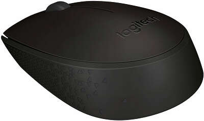Мышь беспроводная Logitech B170 black (USB, for Business, 1000 dpi, 3but) (910-004659)