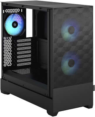 Корпус Fractal Design Pop Air RGB Black TG Clear Tint, черный, ATX, Без БП (FD-C-POR1A-06)