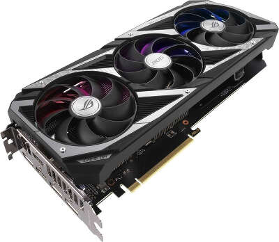Видеокарта ASUS NVIDIA nVidia GeForce RTX 3060 ROG STRIX GAMING OC 12Gb DDR6 PCI-E 2HDMI, 3DP LHR