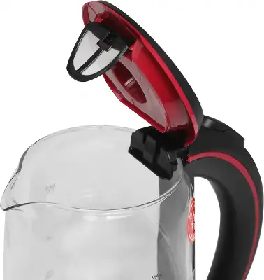 Чайник электрический Vitek VT-7009 1.7л. 2200Вт прозрачный корпус: стекло
