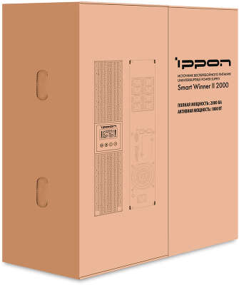 Источник бесперебойного питания Ippon Smart Winner II 2000 1800Вт 2000ВА черный