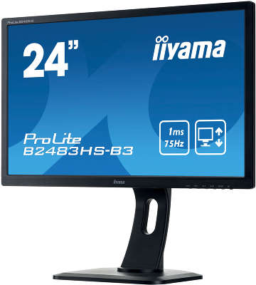 Монитор Iiyama 24" ProLite B2483HS-B3 черный VA