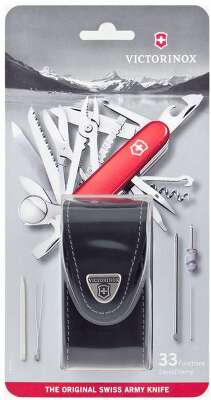 Нож перочинный Victorinox SwissChamp (1.6795.LB1) 91мм 33функц. красный блистер