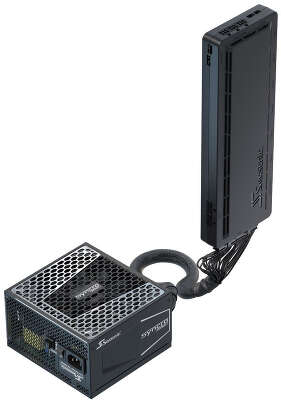 Корпус SEASONIC SYNCRO Q704 PLATINUM, черный, ATX, 850W (SYNCRO DPC-850 (SSR-850FB)