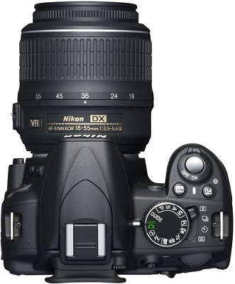 Цифровая фотокамера Nikon D3100 Double Kit (AF-S 18-55VR мм + EF-S 55-200 VR)