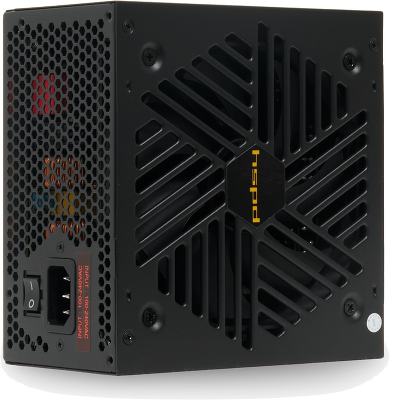 Блок питания/ Power Supply HSPD, 750W 80+ Gold (ATX, 3.1, PCIe 5.1, Full modular, 1x24(20+4)pin 600mm, 2xCPU 8(4+4)pin 700mm, 2xPCIe*2 8(6+2)pin 550+150mm, 1x12V(2x6) 12+4pin 600W 550mm 2xSATA*3 500+150+150mm, 1xMOLEX4pin*3+FDD 500+150+150+150mm , Active,