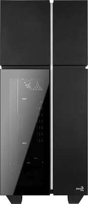 Корпус AeroCool Playa Black, черный, ATX, Без БП (Playa-G-BK-v1)