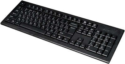 Клавиатура + мышь A4Tech 7100N клав:черный мышь:черный USB беспроводная