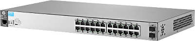 Коммутатор HP 2530-24G (J9856A) 24 x 10/100/1000 + 2 x SFP+, Managed, L2, virtual stacking, 19"