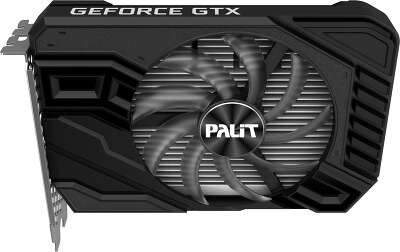 Видеокарта Palit nVidia GeForce GTX1650 SUPER StormX OC 4Gb GDDR6 PCI-E DVI, HDMI, DP