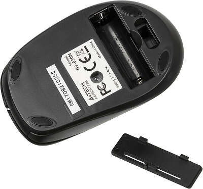 Клавиатура + мышь A4Tech 7100N клав:черный мышь:черный USB беспроводная