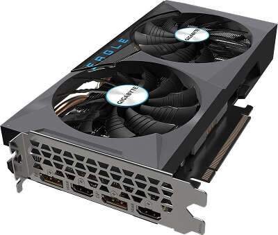 Видеокарта GIGABYTE NVIDIA nVidia GeForce RTX 3060Ti EAGLE OC 8G 8Gb DDR6X PCI-E 2HDMI, 2DP