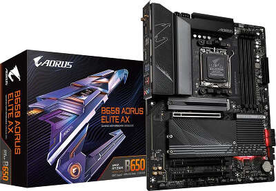 Материнская плата ATX LGAAM5 GIGABYTE B650 AORUS ELITE AX