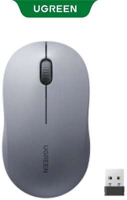 Мышь беспроводная Ugreen UGREEN M331 (65627) Multi-mode Wireless Mouse BT&GHz. Цвет: серый