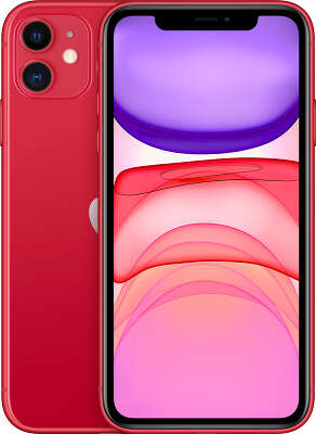 Смартфон Apple iPhone 11 [MHDK3RU/A] 128 GB Red
