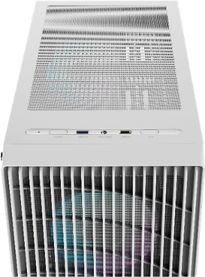 корпус Ocypus Gamma C70 WH ARGB, ATX, USB3.0*1+USB2.0*1, FRONT 3x120mm ARGB, REAR 1x120mm ARGB