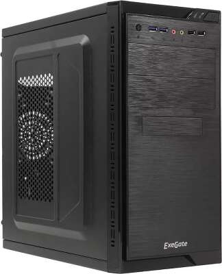 Корпус ExeGate QA-412U, черный, mATX, Без БП (EX272749RUS)