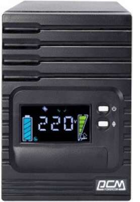 PowerCom Smart King Pro+ SPT-3000-II LCD ИБП {Line-Interactive, 3000VA/2400W,  Tower, 8 xC13 + 1 xC19, USB, SNMP Slot} (1152569)
