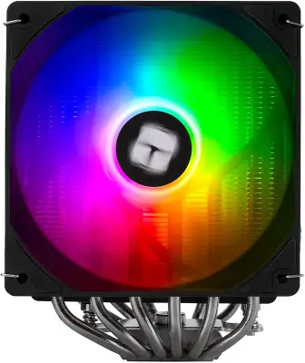 Устройство охлаждения(кулер) Thermalright Peerless Assassin 120 Digital ARGB Soc-AM5/AM4/1200/1700/1851 черный 4-pin 25.6dB Al+Cu LCD Ret (PA120-DIGITAL-BL-ARGB)