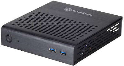 Корпус SilverStone SST-PT13B, черный, Mini-ITX, Без БП (SST-PT13B-USB3.0)