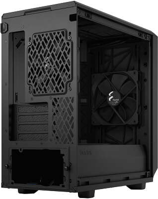 Корпус Fractal Design Meshify 2 Mini Black TG Dark Tint, черный, mATX, Без БП (FD-C-MES2M-01)
