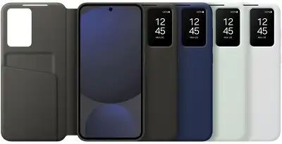 Чехол (флип-кейс) Samsung для Samsung Galaxy S24 FE Wallet Case белый (EF-ZS721CWEGRU)