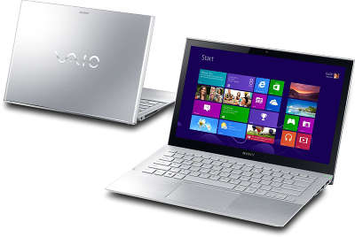 Ноутбук Sony VAIO SVP1121M2R Silver 11.6" Touch FHD/ i5-4200U/ 4/ 128 SSD/WF/BT/CAM/ W8