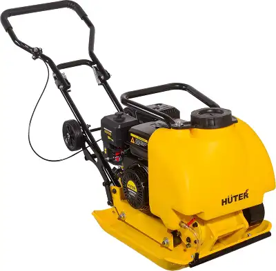 Виброплита Huter VP-35W 4870Вт 6.5л.с. бензиновый желтый (74/6/2)