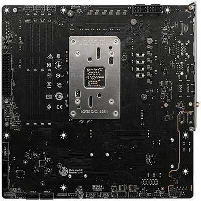 Материнская плата MSI B650M PROJECT ZERO B650, AM5, 4*DDR5, 1*PCIEx16, 1*PCIEx1, 2*M.2, 3*TypeC, 3*USB3.2Gen2, 4*USB3.2Gen1, 6*USB2.0, 4*SATA3.0, 2.5G, DP, HDMI, M-ATX, RTL