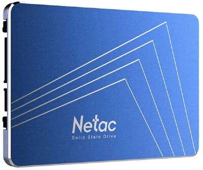 SSD 2.5" Netac 480Gb N535S Series <NT01N535S-480G-S3X> Retail (SATA3, up to 540/490MBs, 3D NAND, 280TBW, 7mm)