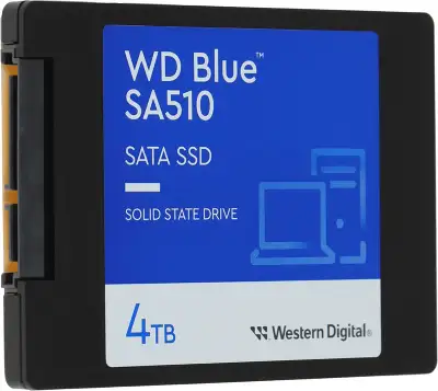 Накопитель SSD WD S SATA-III 4TB WDS400T3B0A Blue SA510 2.5"