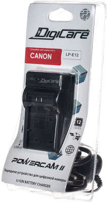 Зарядное устройство/АЗУ Digicare Powercam II для Canon LP-E12