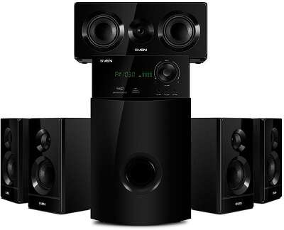 Колонки Sven HT-210 5.1 черный 125Вт