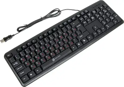 Клавиатура Оклик 90MV2 черный USB (1185967)