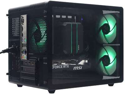 Компьютер Raskat STRIKE 520 (AMD RYZEN 5 7500F, RAM 32GB, SSD 1TB, NVIDIA RTX 5060 8GB, noOS, black)
