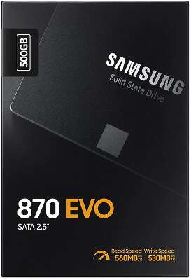 Твердотельный накопитель SSD Samsung 870 EVO MZ-77E500 500GB 2.5