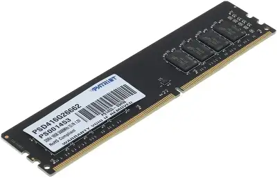 Память DDR4 16GB 2666MHz Patriot PSD416G26662 Signature RTL PC4-21300 CL19 DIMM 288-pin 1.2В single rank Ret